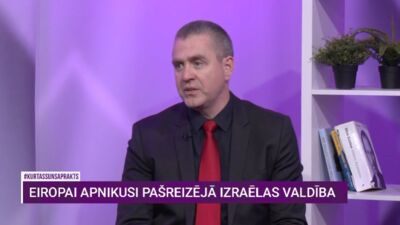 Rajevskis: Izraēlai politiski ir nospļauties uz Eiropu