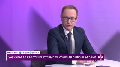 Vai vasaras karstums ietekmē cilvēkus ar sirds slimībām?