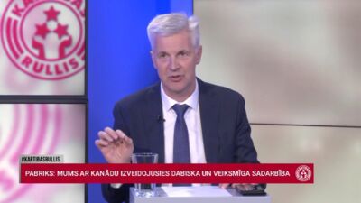Pabriks:Nevaram vairs piesegties tikai ar vīģes lapu - NATO 5. pantu. Jāsāk tamborēt savas biksītes!