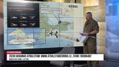 Krievi ved prom raķetes no Krimas