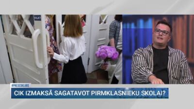 Mārtiņš Kanters par to cik izmaksā sagatavot pirmklasnieku skolai: Noteikti nav lēts prieks