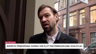 Kaspars Gorkšs: Izdevumu samazināšana ir nepietiekamā apmērā