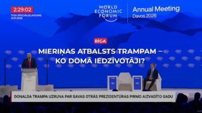 22.01.2026 TV24 SVARĪGAIS 3 MINŪTĒS 17.00