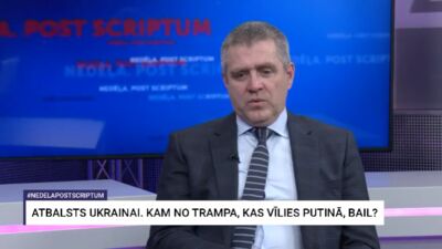 Atbalsts Ukrainai. Kam no Trampa, kas vīlies Putinā, bail?
