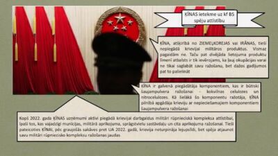 Kāda ir pašreizējā Ķīnas ietekme uz Krievijas bruņoto spēku spēju attīstību?