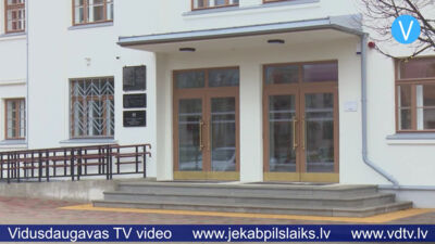 Jēkabpils Tautas nama kolektīvs pārvācies uz atjaunotajām telpām