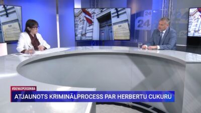 Atjaunots kriminālprocess par Herbertu Cukuru