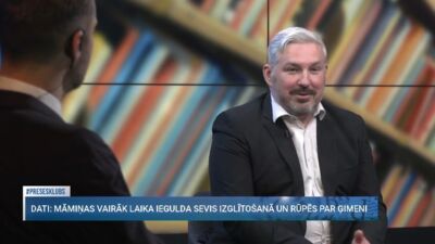 Artis Velšs: Sievietes daudz vairāk domā par nākotni