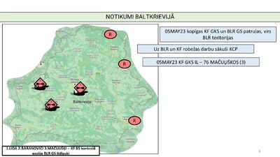 Baltkrievi izveidojuši kontrolpunktus uz robežas ar Krieviju