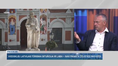 Pēteris Strautiņš: Mēs esam pilsēttūrisma valsts