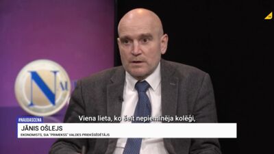 Jānis Ošlejs: Pietiekami daudz nekoncentrējamies uz produktivitātes audzēšanu