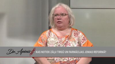 Inese Sviestiņa: Zāļu kompensācijas sistēma noteikti nav pilnīga