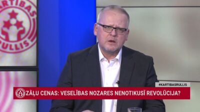 Belēvičs: Tā rezultātā epidēmijas laikā bērniem trūkst medikamentu