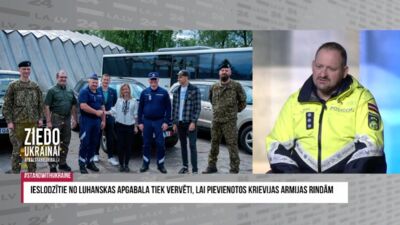 Armands Ruks stāsta, kā kopā ar Lietuvas un Igaunijas policijas kolēģiem aizveda mašīnas uz Ukrainu