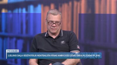 Blodons: 50km ap Rīgu ir aktīvā zona. Un ejiet ar savu Rīgu ieskrieties - te nebūs naudas!