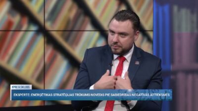 Grasbergs: Gribam lētāku elektroenerģiju, bet negribam, ka mums skatu izbojā