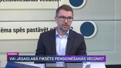 Krūmiņš: Nav pareizi cilvēkiem likt strādāt ilgāk, tāpēc ka Tramps šobrīd runā par tarifiem