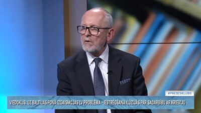Pētersons: Krievijas faktors mums uz kādu laiku jāizņem no Latvijas attīstības ceļa