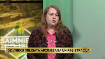 Meldra Ivbule-Sjanita: Ceram, ka ar šo samazināsies nekontrolētā dzīvnieku vairošanās