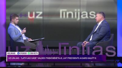 Kalvītis: Gāzes cena turas ievērojami augstākā līmenī, nekā tas bija pirms kara