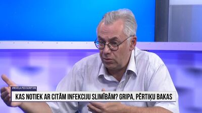Perevoščikovs: Gripa varētu būt galvenā problēma ziemā