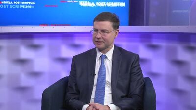 Valdis Dombrovskis par ES spēju atbalstīt Ukrainu karā