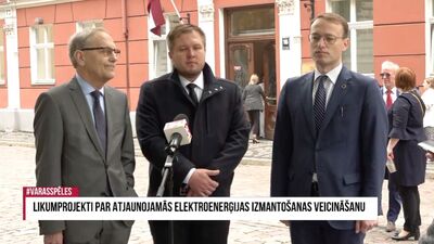 Kiršteins par atjaunojamo enerģiju: Latvijai nav jāskrien pakaļ visiem pārējiem