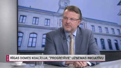 Ainārs Šlesers par koalīcijas veidošanu Rīgas domē