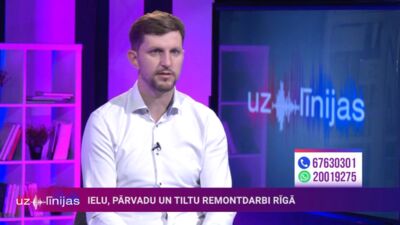 Jānis Vaivods par remontdarbiem Rīgā: Līdz 1. septembrim atsevišķi objekti būs gatavi