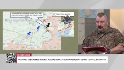 Pokrovskas sektorā operē lielākais okupantu grupējums - ap 111 000