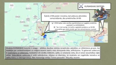 Situācija Kupjanskas tuvumā ir smaga