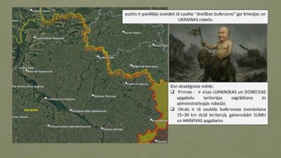 Putins pavēlējis izveidot "drošības buferzonu" gar Krievijas un Ukrainas robežu