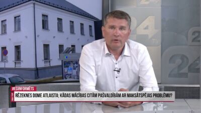 Māris Sprindžuks par finanšu problēmām Latvijas pašvaldībās
