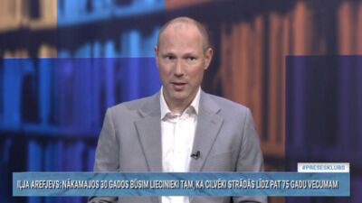 Arefjevs: Tas ir skaidrs, ka iesim uz pensionēšanās vecuma celšanu