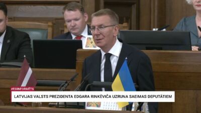 19.06.2025 Valsts prezidenta uzruna Saeimas deputātiem