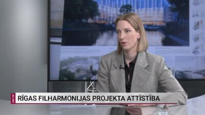 Kultūras ministre par Rīgas Filharmonijas projekta attīstību