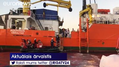 Migrantu glābējkuģis "Aquarius" apsūdzēts bīstamu atkritumu izgāšanā