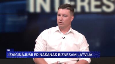 Kalniņš: Līdz ko Lietuvā ieviesa samazināto PVN, ēdināšanas nozares apgrozījums dubultojās