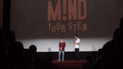 Filmas "Mind Your Step" pirmizrāde