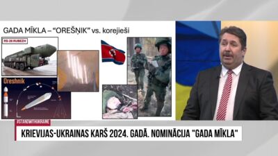 Krievijas-Ukrainas karš 2024. gadā. Nominācija "Gada mīkla"