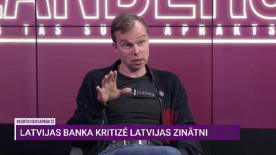 Gatis Krūmiņš: Mēs Latvijas zinātni nedaudz pārvēršam sporta kategorijās