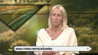 Liene Jansone par riska fonda veidošanu