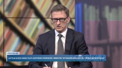 Jurģis Liepnieks vērtē lēmumu slēgt Latvijas gaisa telpu