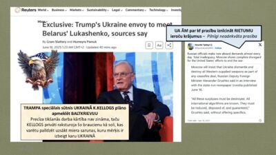 Trampa speciālais sūtnis Ukrainā plāno apmeklēt Baltkrieviju
