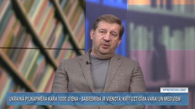 Klementjevs: Šis karš nevar turpināties vēl gadu - to fiziski nevar izturēt ne Ukraina, ne Eiropa