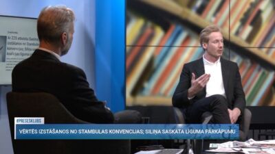 Mārtiņš Ērglis par vardarbības problēmas nopietnību Latvijā