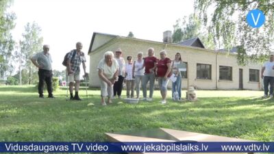 Seniori no visa Jēkabpils novada satiekas sporta un prāta spēlēs