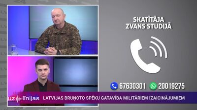 Skatītāja jautājums par obligāto militāro dienestu Latvijā