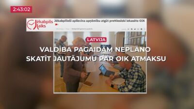 15.09.2025 TV24 SVARĪGAIS 3 MINŪTĒS 19.00