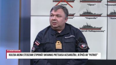 Polencs: Pamainījusies metode, kā ukraiņi uzbrūk krievu karakuģiem